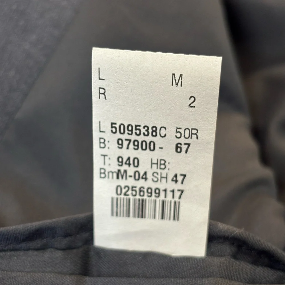RALPH‎ RALPH LAUREN Grey Wool Sport Coat Blazer 50R Jacket Vintage Business